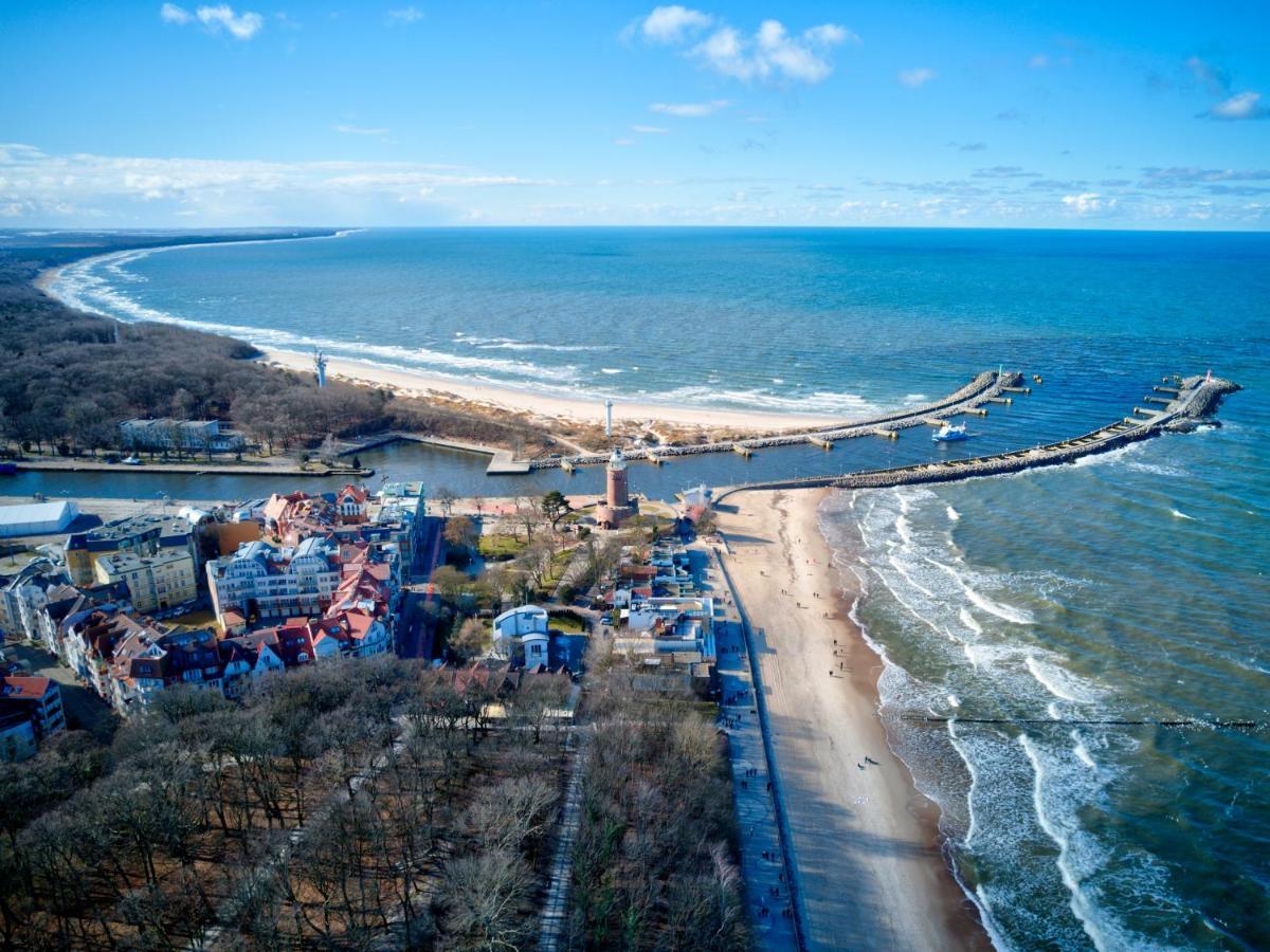 Seaside Apartament 616 Z Widokiem Na Morze Kolobrzeg Luaran gambar